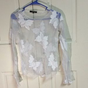 Karen Kane see through top